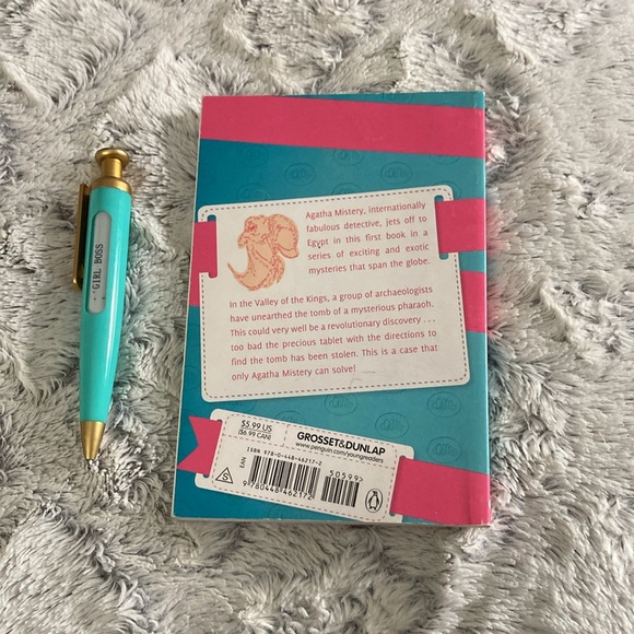 Agatha Girl of mystery curse of the pharaoh  book - Picture 3 of 3